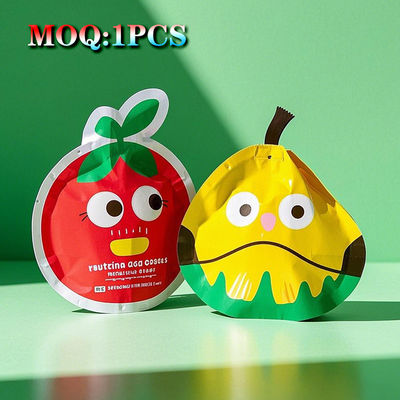 کوله های بسته بندی آب نبات چاپ شده سفارشی بسته بندی پلاستیکی بیسکویت های میان وعده کیسه های زیپلاک بسته بندی پلاستیکی کیسه ایستاده