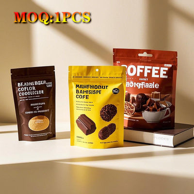 سفارشی چاپ شده 500g 1kg 5kg 10kg پروتیین پنیر پودر شکلات میان وعده های گوجه فرنگی کیسه ایستاده کیسه مواد غذایی بسته بندی