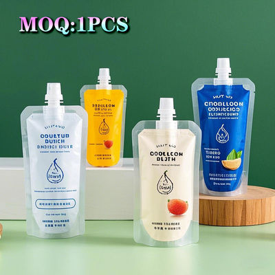 کیف های بلند قابل استفاده مجدد با آبشده مایع مواد غذایی نوزاد آب میوه سس گل برای نوشیدنی ها بسته بندی لوشن