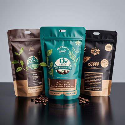 کیسه های پلاستیکی قابل تنظیم برای بسته بندی مواد غذایی با قفل زیپ و چاپ لوگو