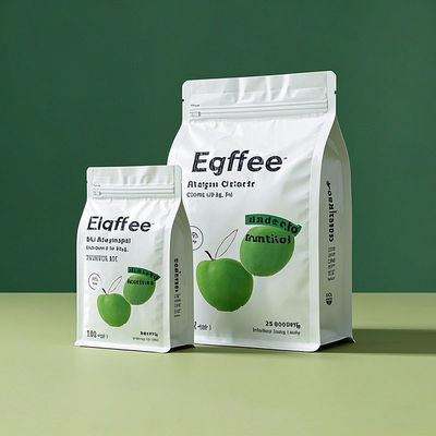 Bulk FDA Flat Bottom Bag with Zipper | Waterproof Stand-Up Packaging, Custom Logo