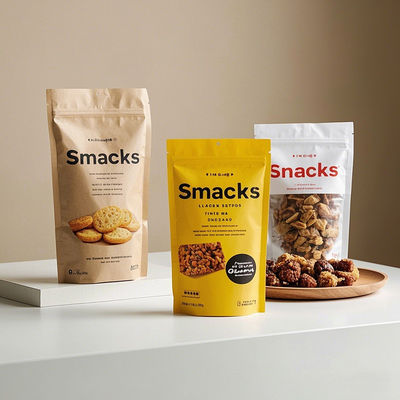 کیسه های مهر و موم مایلار مواد غذایی ماندگار و قابل تنظیم برای ذخیره سازی انبوه