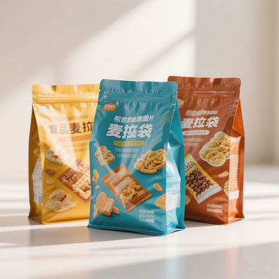 کد QR قابل ردیابی کیسه های مایلار لیزر حک شده برند + مواد بازیافتی