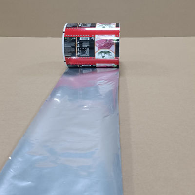 فیلمی رولی ترکیبی بسته بندی گوشت با مانع بالا با 7 لایه Coex PA/EVOH/PE ≤0.5 Cm3/m2·day OTR & BRCGS گواهی شده