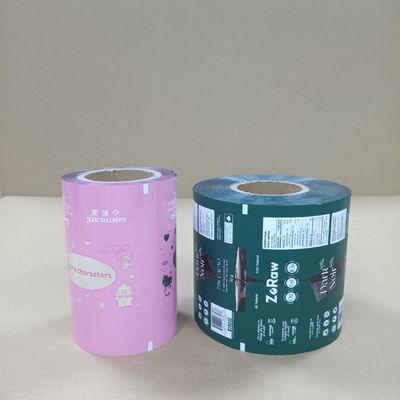 فیلم لایه بندی شده 3-5 لایه برای ماشین بسته بندی اتوماتیک ضد رطوبت و فیلم رول مهر و موم گرما