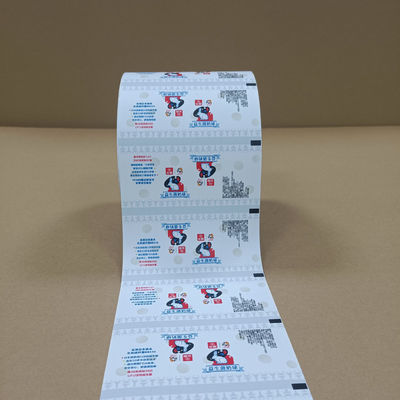 فلز فلزی فیلم بسته بندی آب نبات چاپ قابل سفارشی برای بسته بندی برند برتر 12 رنگ 20-80μm