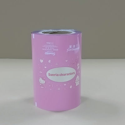 چاپ رنگی سازگار با محیط زیست بسته بندی فیلم طراحی پر جنب و جوش FDA گواهینامه عمده فروشی برای کیسه های خرده فروشی