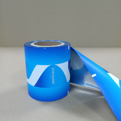 بسته بندی پروبیوتیک با کارایی بالا فیلم رول ضد باکتریال تازه بودن قفل اندازه های سفارشی درجه غذایی