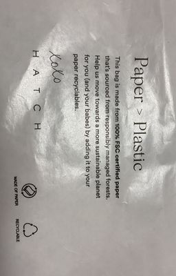 بسته بندی با سبک زیست محیطی کیسه های کاغذی زیست فرسایش پذیر با نام تجاری پر جنب و جوش