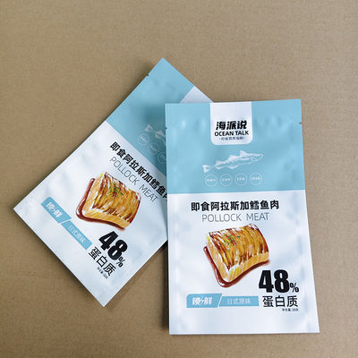 بسته بندی مجدد گوشت اسنک کیسه های پرمیوم فیلم مانع برای سوسیس 8x10in سفارشی