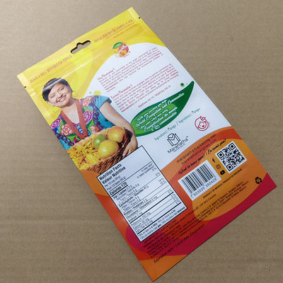 کیسه انبه ایستاده با قابلیت خود-آب‌بندی و قفل زیپی، مقاوم در برابر رطوبت IPX4، با قابلیت باز و بسته شدن بیش از 500 بار