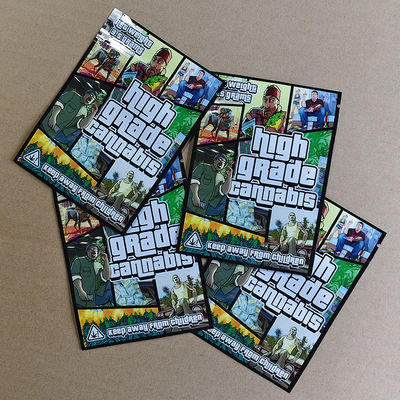 کیسه مانع ضدعفونی کننده کودکان با موضوع GTA REACH RoHS مطابق با چاپ 8 رنگی Rotogravure