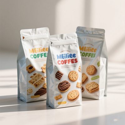 کیسه‌های بسته‌بندی مواد غذایی کامپوزیت چند لایه - لمینت PET/AL/PE و مسدود کننده UV >99%