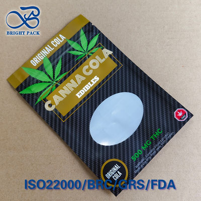 بسته بندی مقاوم در برابر کودک با مانع بالا و دارای پنجره - لایه فویل آلومینیومی و مقاومت در برابر اکسیژن