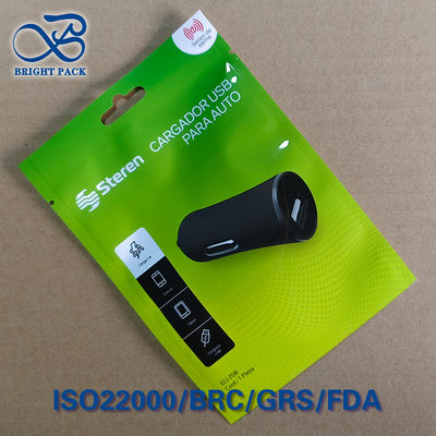 بسته بندی شارژر دوگانه USB خودرو با موانع بالا