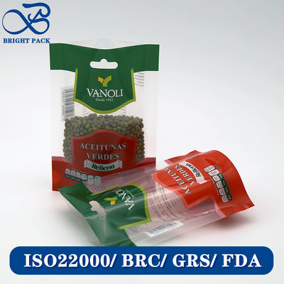 کیسه های بسته بندی مواد غذایی پلاستیکی قابل بازیافت شفاف چاپ لوگو سفارشی فروش مستقیم کارخانه.