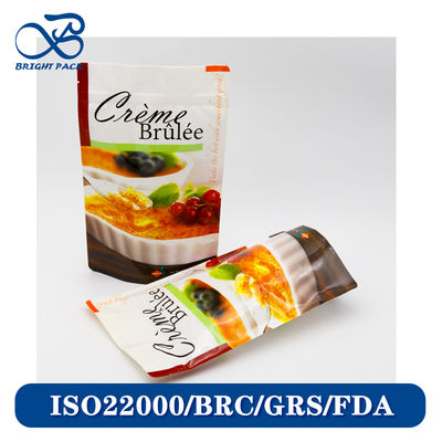 بسته‌بندی‌های دویی با کیفیت بالا برای محصولات پخته شده با چاپ سفارشی و زیپ کیپ قابل بسته‌بندی مجدد.