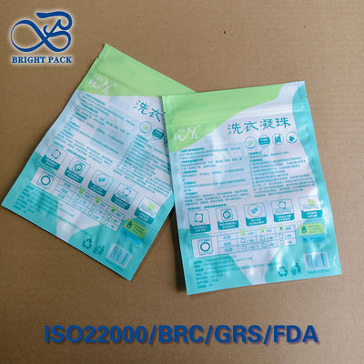 کیسه های پاد لباسشویی 30% RPET دارای گواهی GRS، آماده برای تجارت الکترونیک SIOC