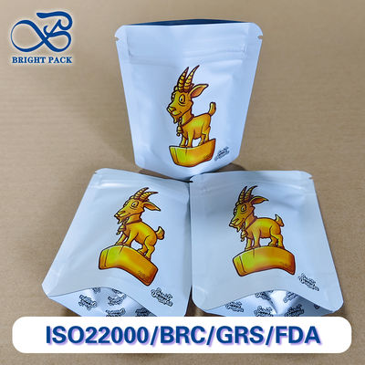 کیسه ایستاده زیپ‌دار قابل بسته‌بندی مجدد برای بسته‌بندی اسباب‌بازی‌های کوچک، دارای ویژگی‌های ضد الکتریسیته ساکن و سبک وزن.