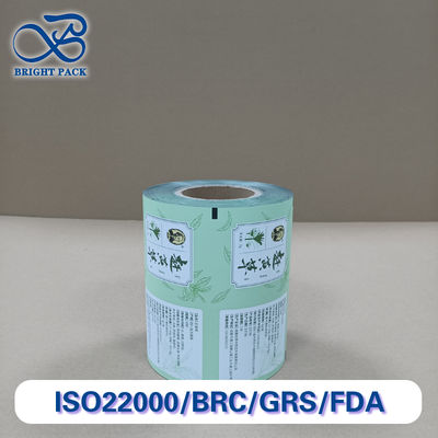 فیلم بسته بندی جامد نوشیدنی فیلم چند لایه ای مانع بالا با گواهینامه FDA برای بسته بندی پودر / دانه