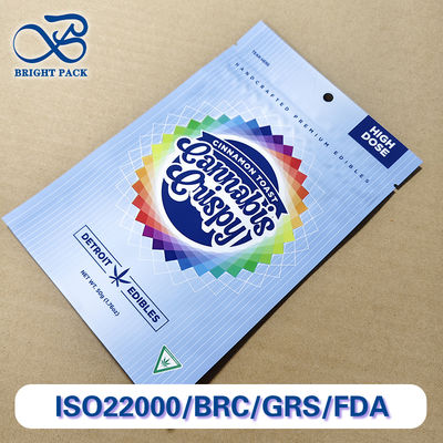 کیسه های ایمنی کودکان گواهی شده بسته بندی ترکیبی چند لایه ای با مهر ضد دستکاری اندازه های سفارشی ضخامت چاپ CPSC ISO برای داروسازی