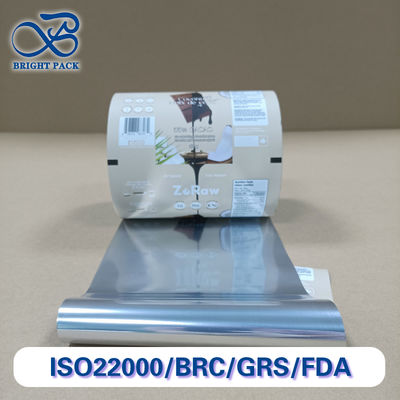 فیلم رول فویل آلومینیومی سبک وزن برای بسته بندی مواد غذایی اندازه و چاپ قابل تنظیم