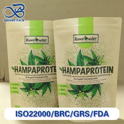 کوله های بلند پاورکفت با پوشش PE درجه غذایی چاپ سفارشی سازگار با محیط زیست قابل انبار