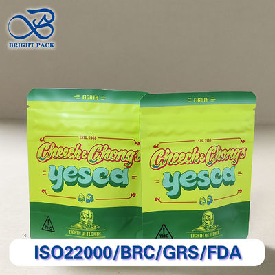 کیسه‌های زیپ‌دار قابل بسته‌بندی مجدد مقاوم در برابر کودک، اندازه سفارشی، مقاوم در برابر کودک، مناسب برای سالمندان