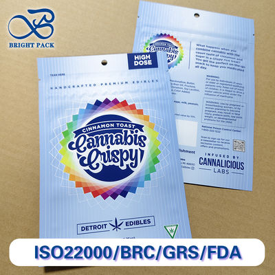 کیسه‌های مقاوم در برابر کودک سفارشی با بسته شدن زیپ - عاری از BPA و قابل بازیافت