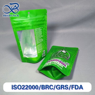 کیسه ایستاده مایلار مقاوم در برابر کودک - ایمنی تایید شده برای دارو و پودرهای شوینده