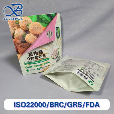 کیسه ایستاده با گواهی درجه غذایی