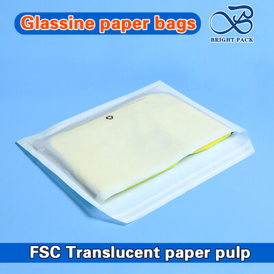 کیسه‌های لباس گلاسین بازیافتی FSC برای لباس و کفش